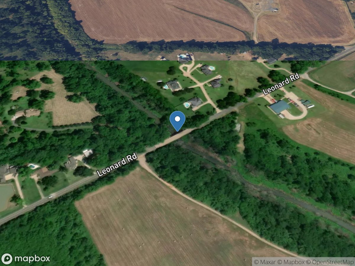 Bayou Pierre nr. Robson, LA. location