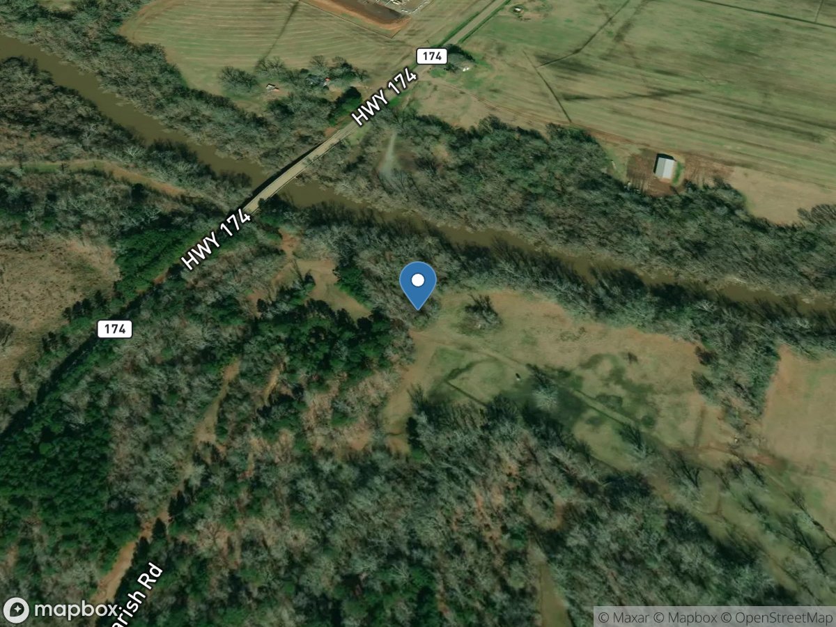 Bayou Pierre near Lake End, LA location