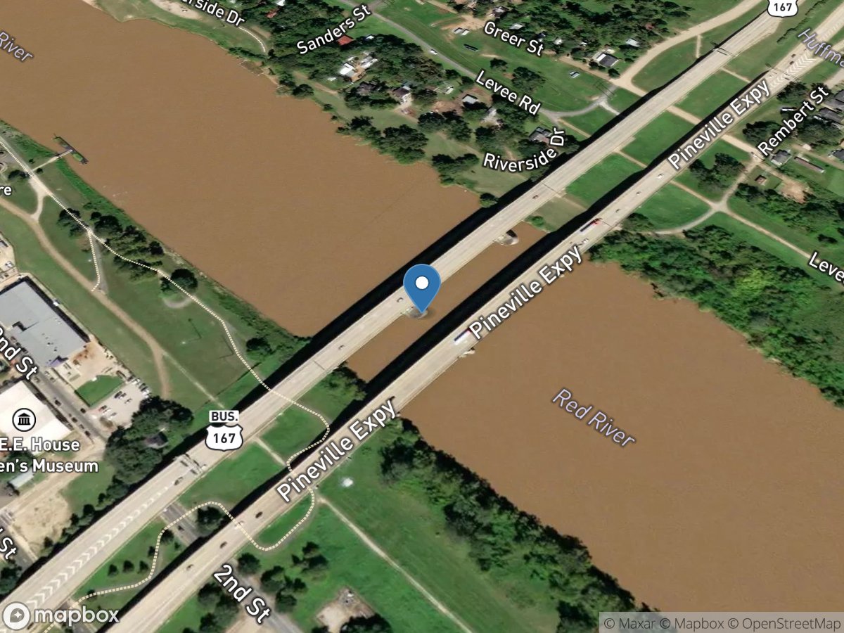 Red River at Alexandria, LA location