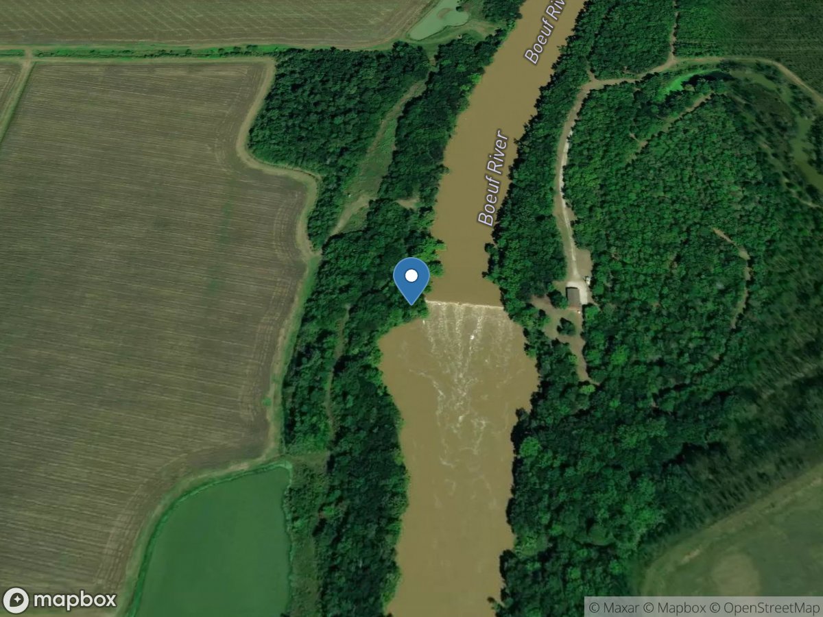 Boeuf River at Ark/La State Line location