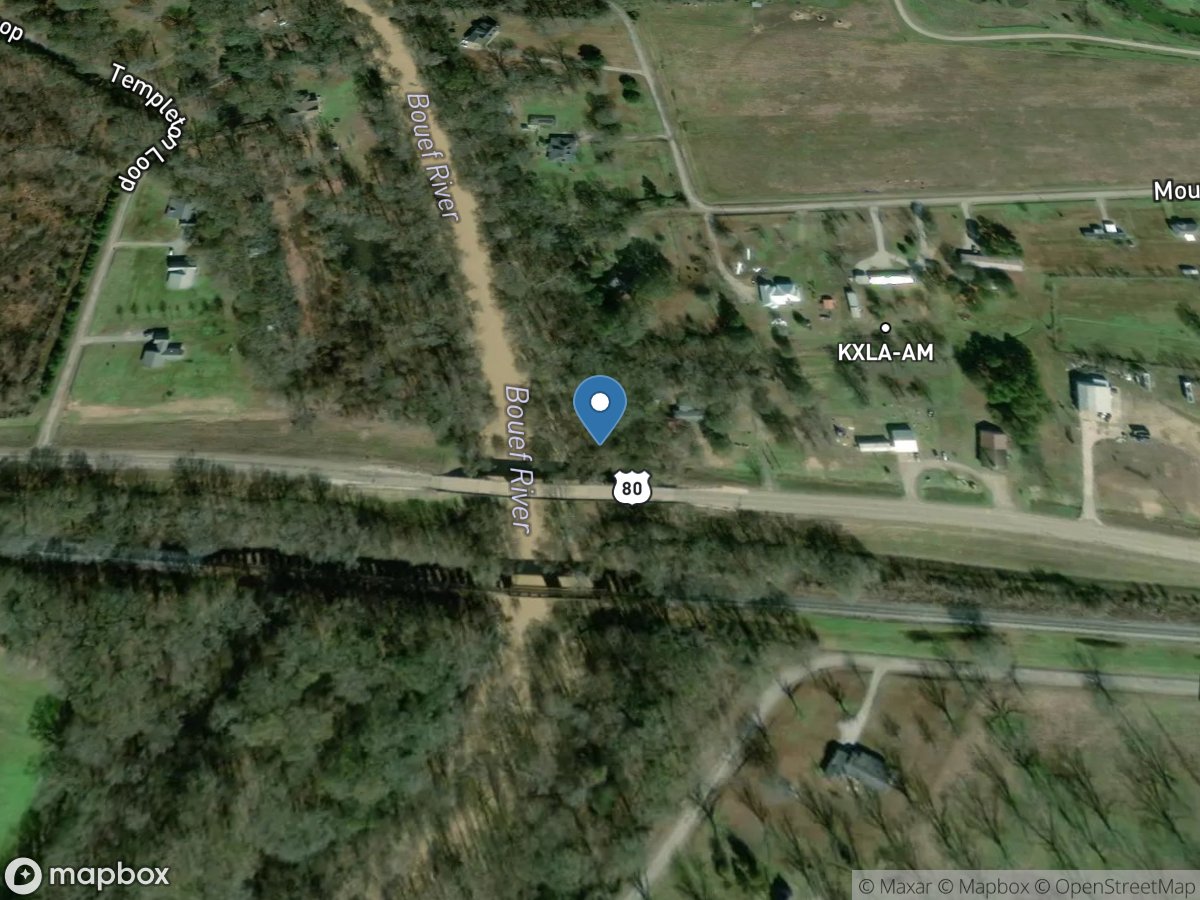 Boeuf River near Girard, LA location