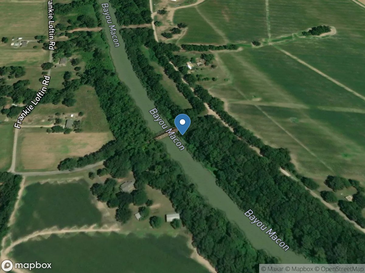 Bayou Macon South of Delhi LA location