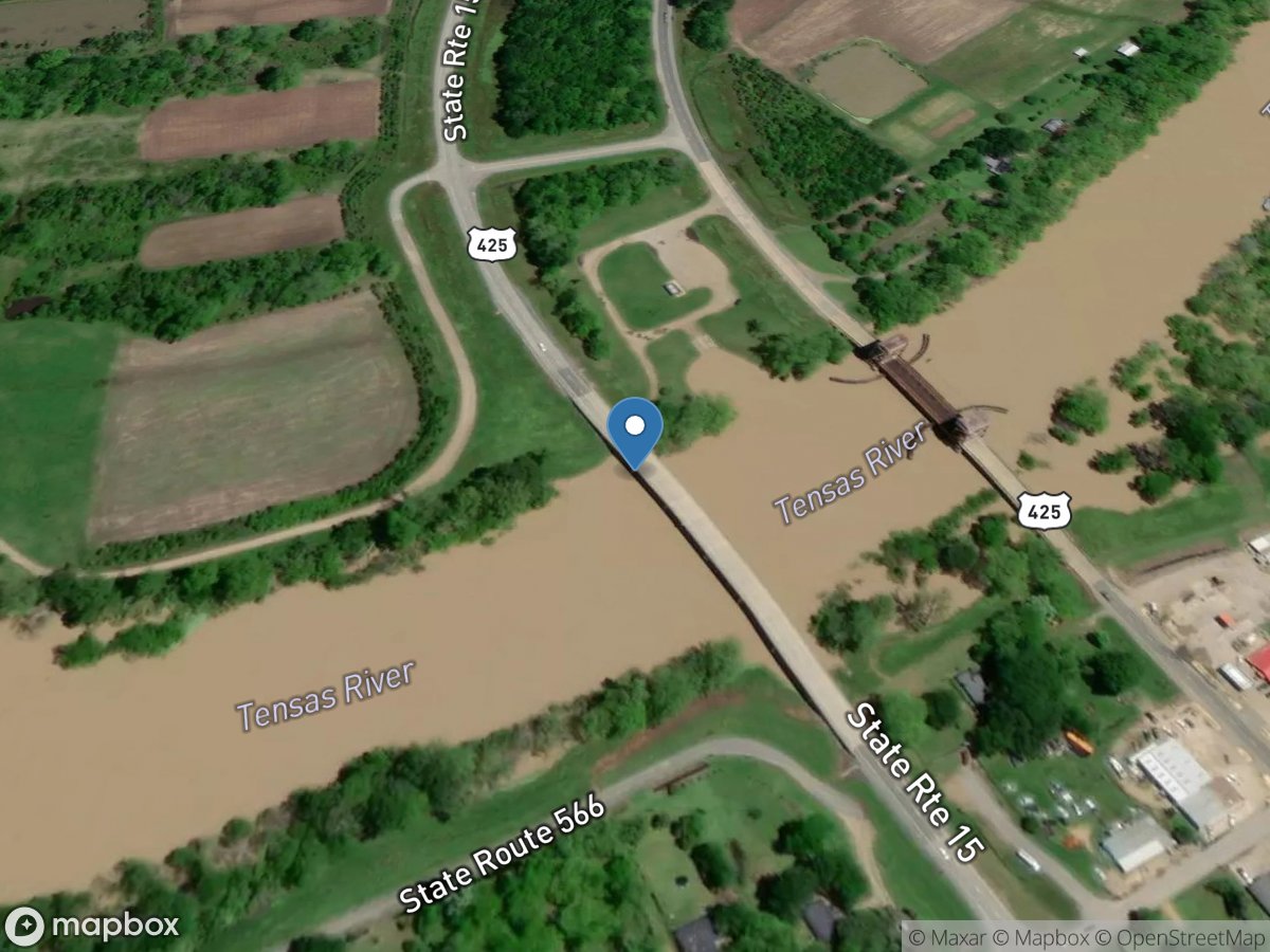 Tensas River @ Clayton, LA location