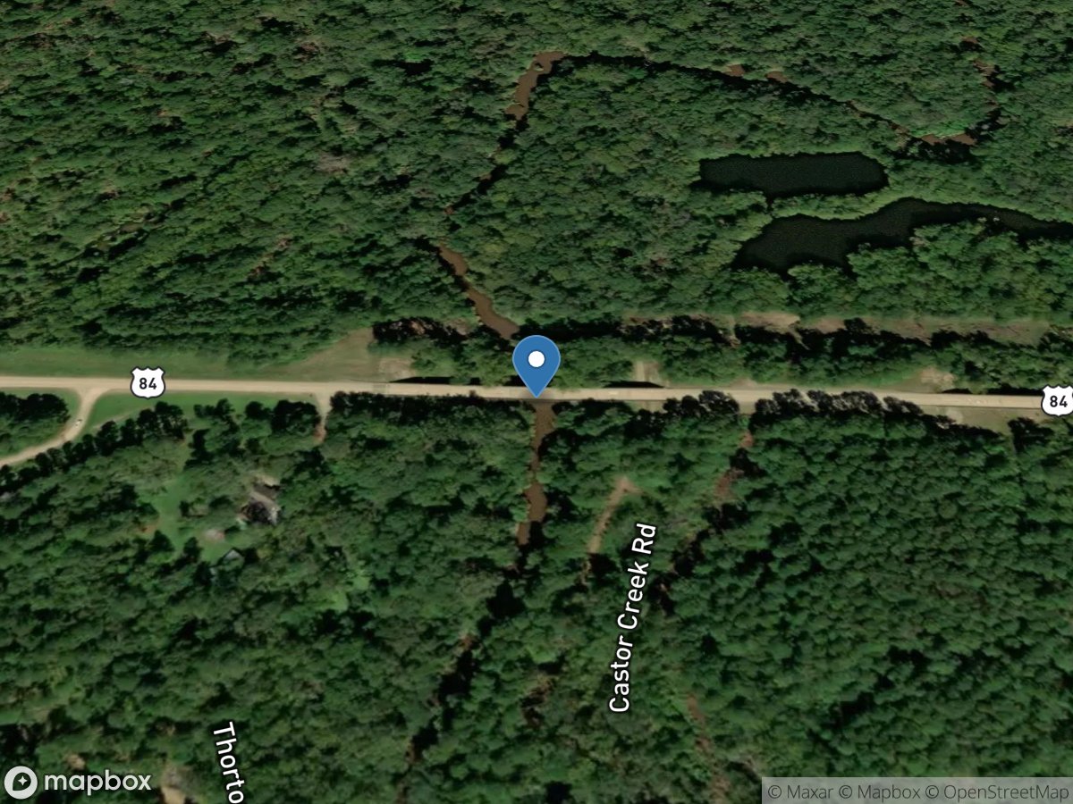 Castor Creek at Tullos, LA. location