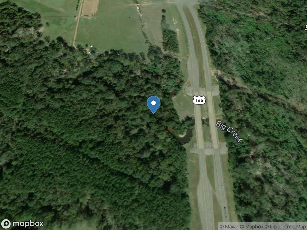 Big Creek at Pollock, LA location