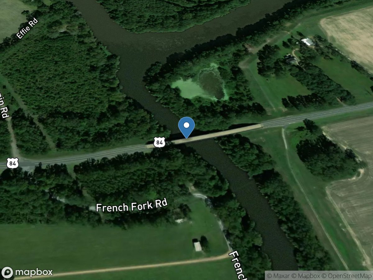 French Fork Little River at Archie, LA location