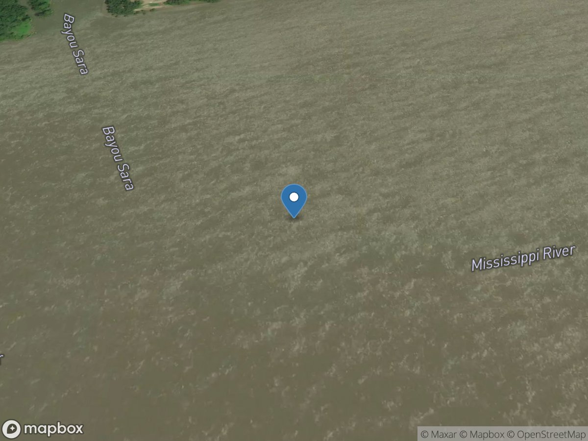 Mississippi River near St. Francisville, LA location