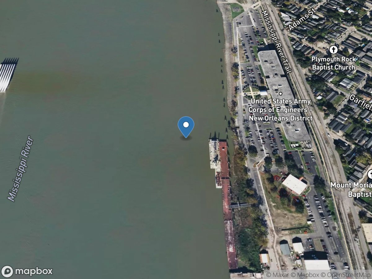 (COE) Mississippi River at New Orleans, LA location