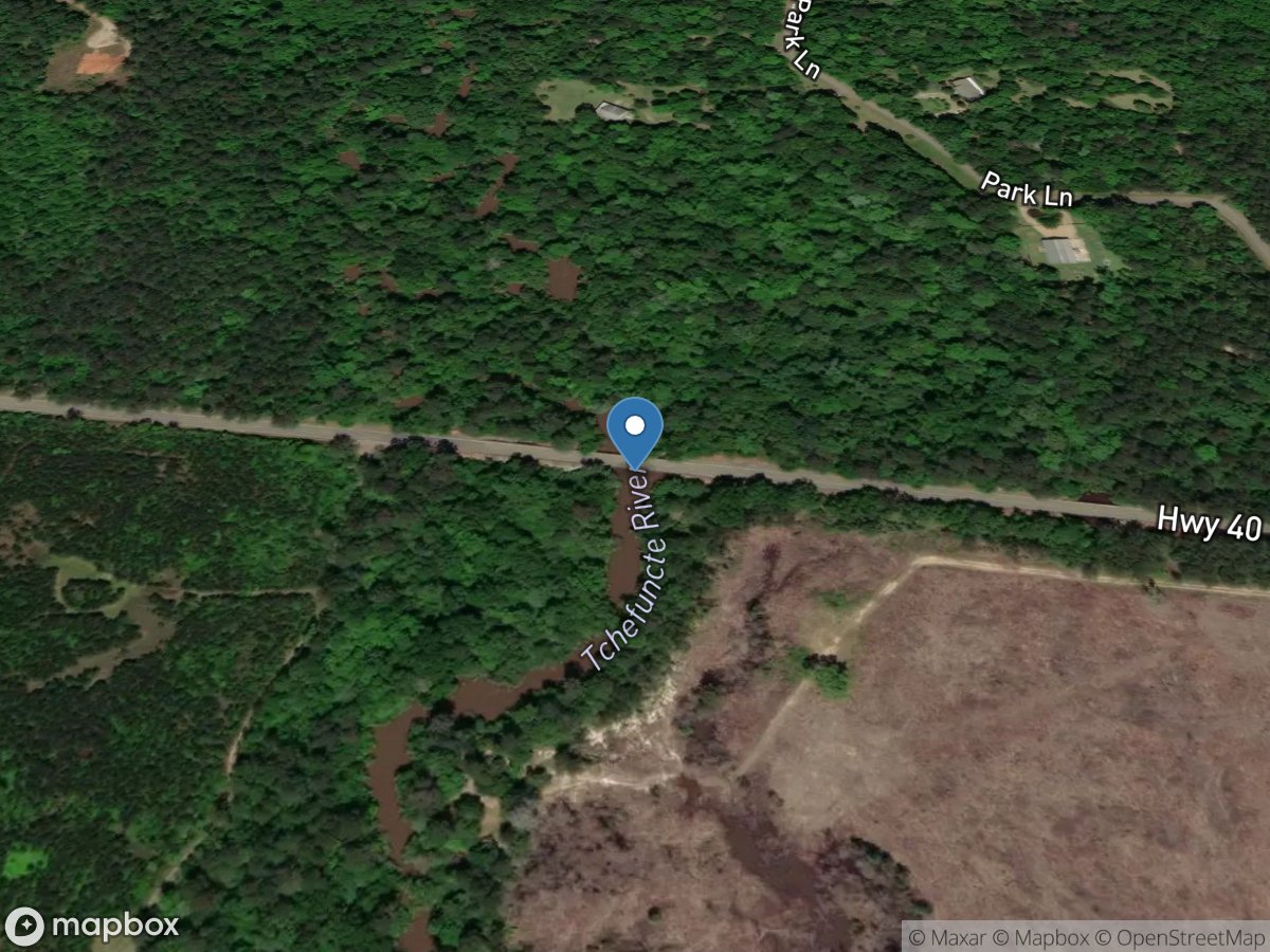 Tchefuncte River near Folsom, LA location