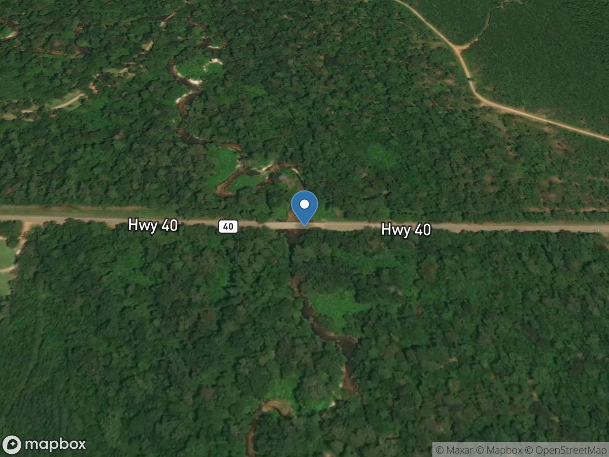 Chappepeela Creek Southeast of Loranger, La. location