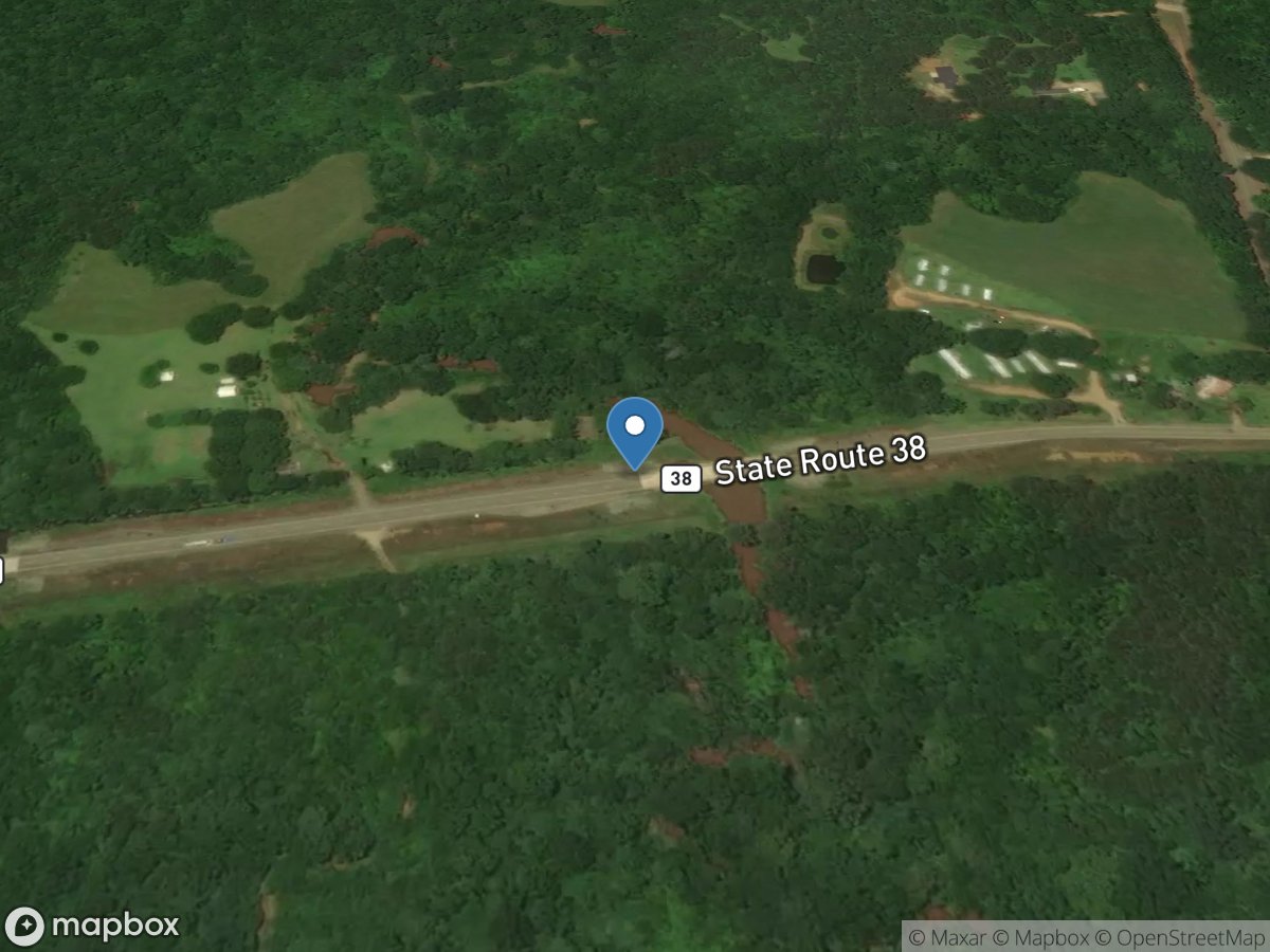 Tickfaw River at Liverpool, LA location