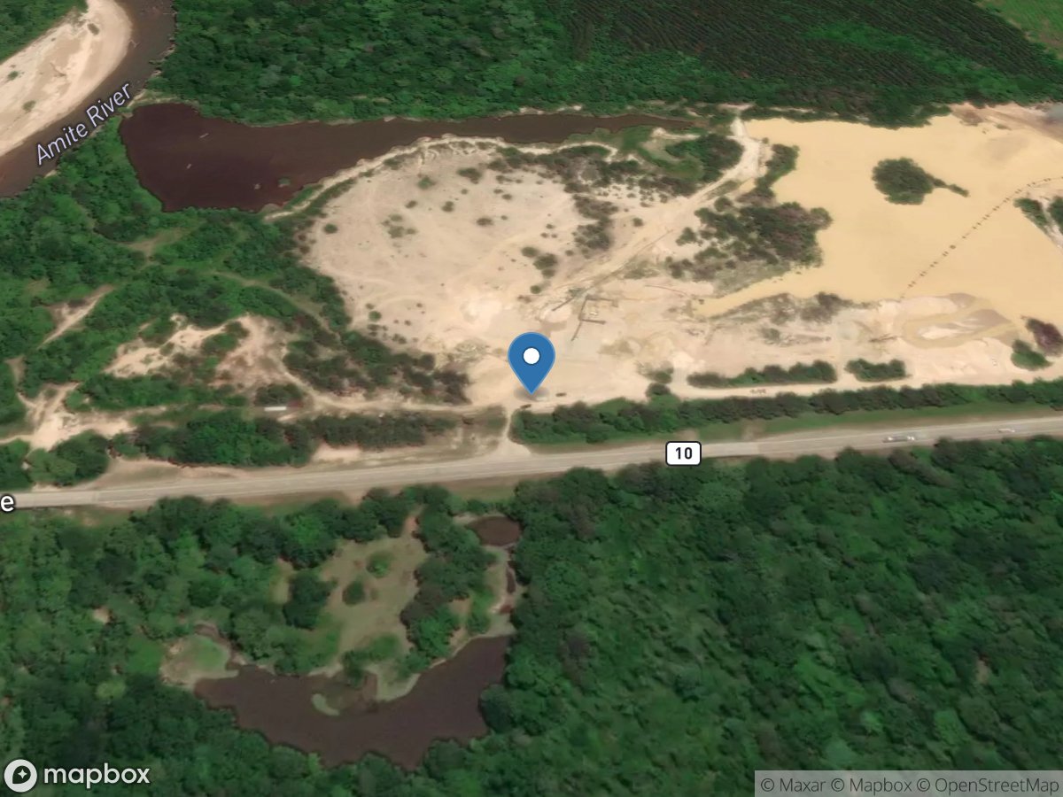 Amite River near Darlington, LA location