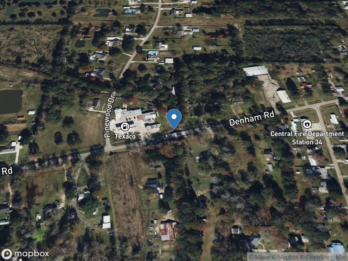 Beaver Bayou at Denham Road near Baton Rouge, LA location