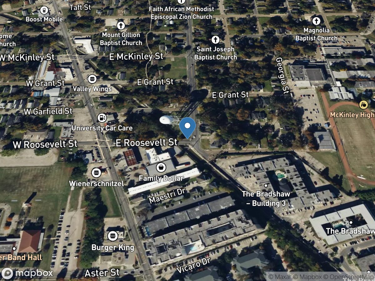 Corporation C.at E.roosevelt St. at B. R. La. location