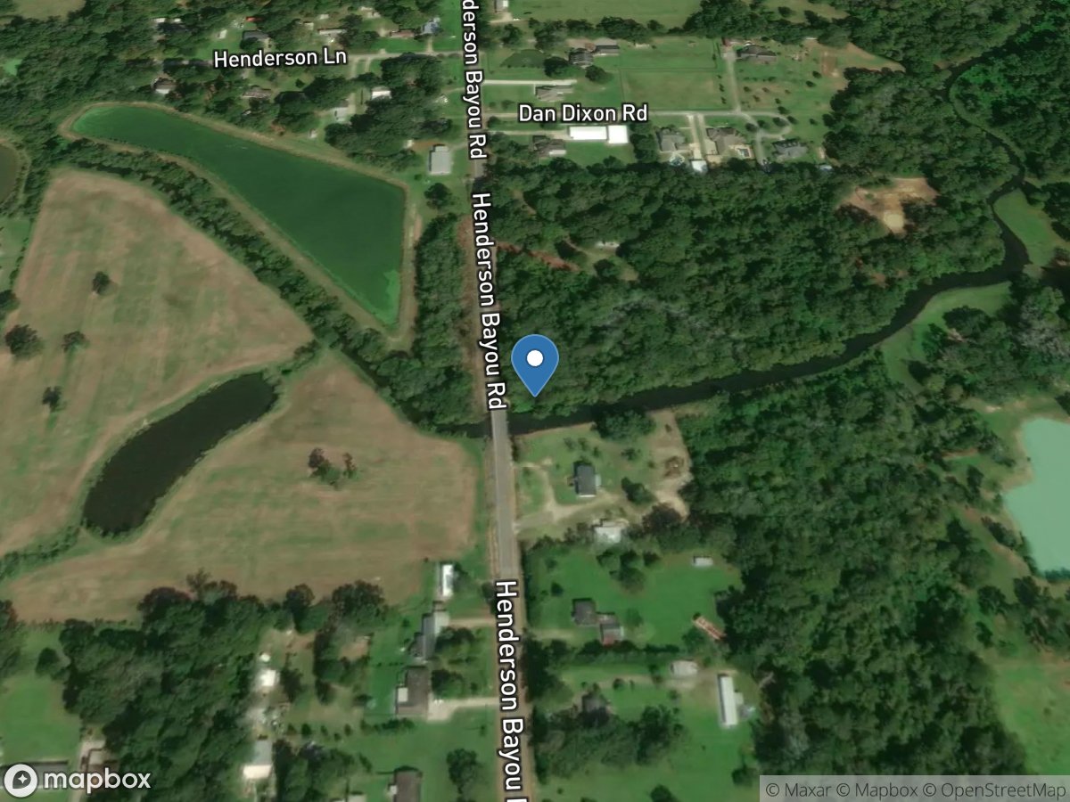 Henderson Bayou near Port Vincent, LA location