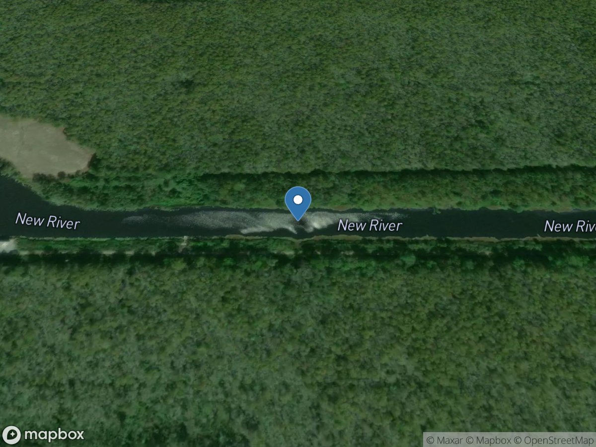 New River Canal east of Sorrento, LA location