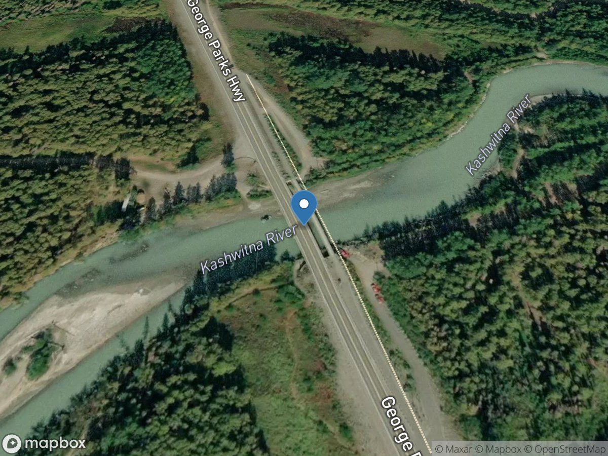 Kashwitna River near Willow AK location