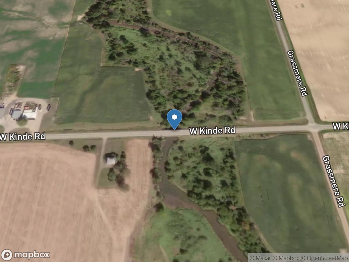 Pinnebog River at Kinde Road near Pinnebog, MI location