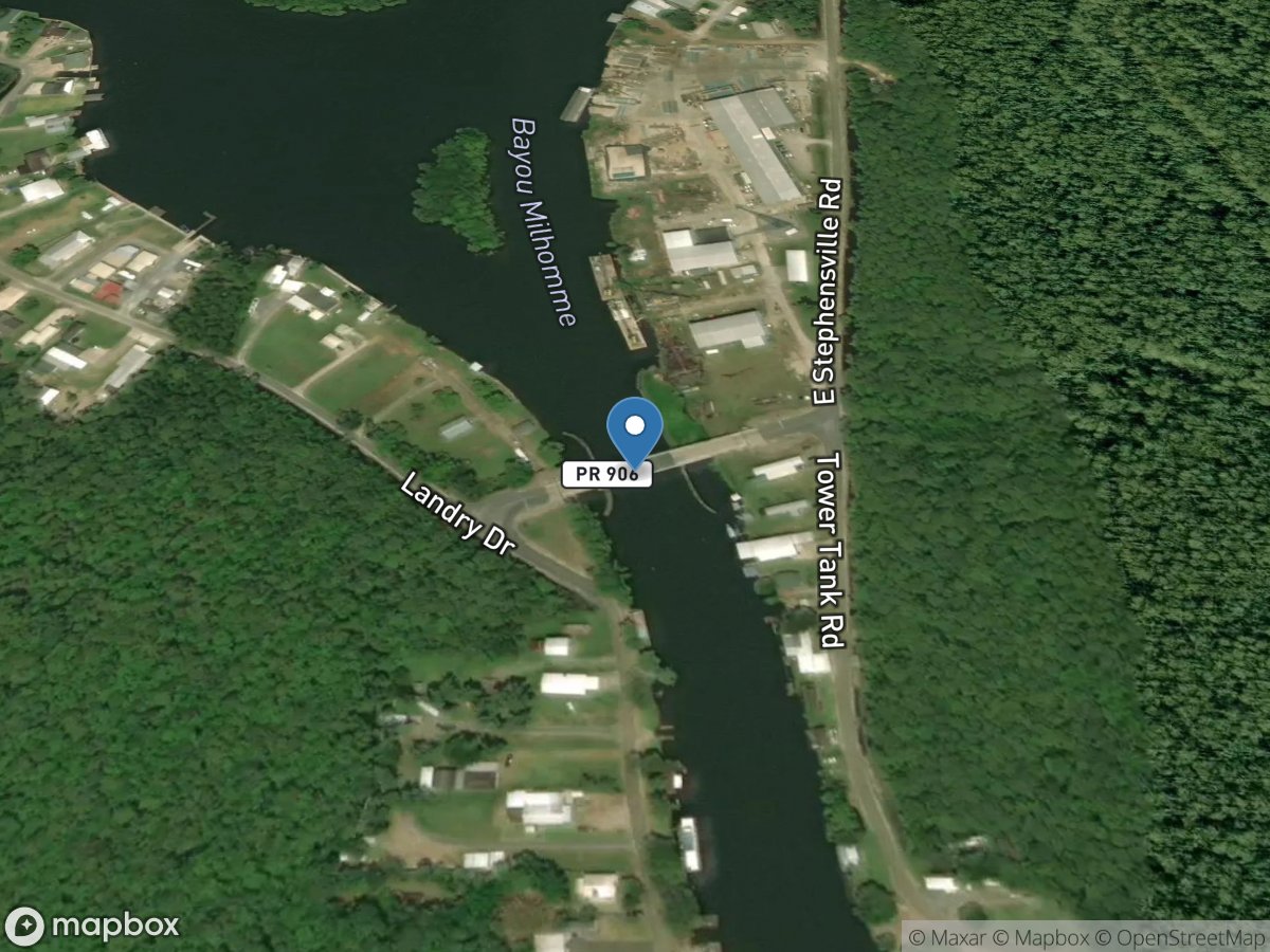 Bayou Milhomme near Stephensville, LA location