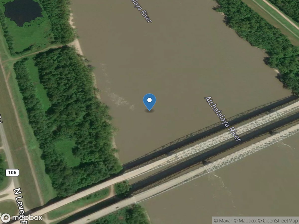 Atchafalaya River @ Krotz Springs, LA location