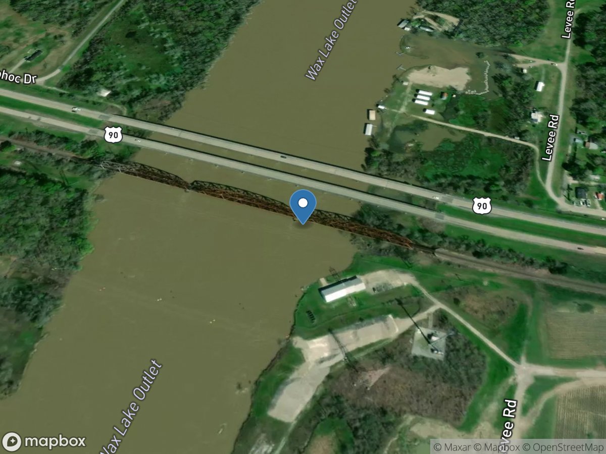 Wax Lake Outlet at Calumet, LA location