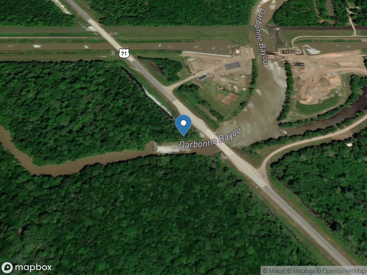 State Canal near Krotz Springs, LA location