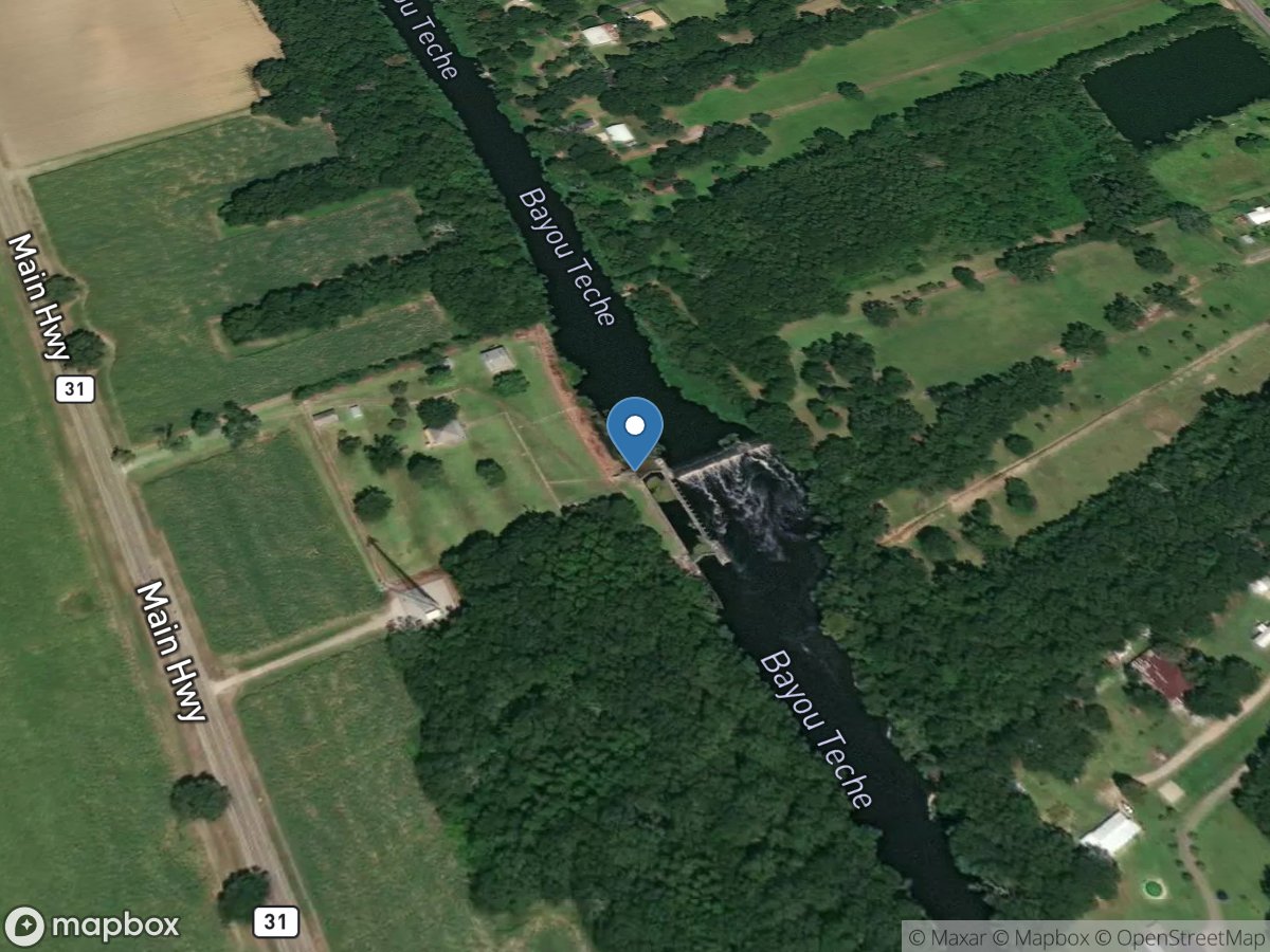 Bayou Teche at Keystone L&D near St. Martinville, LA location
