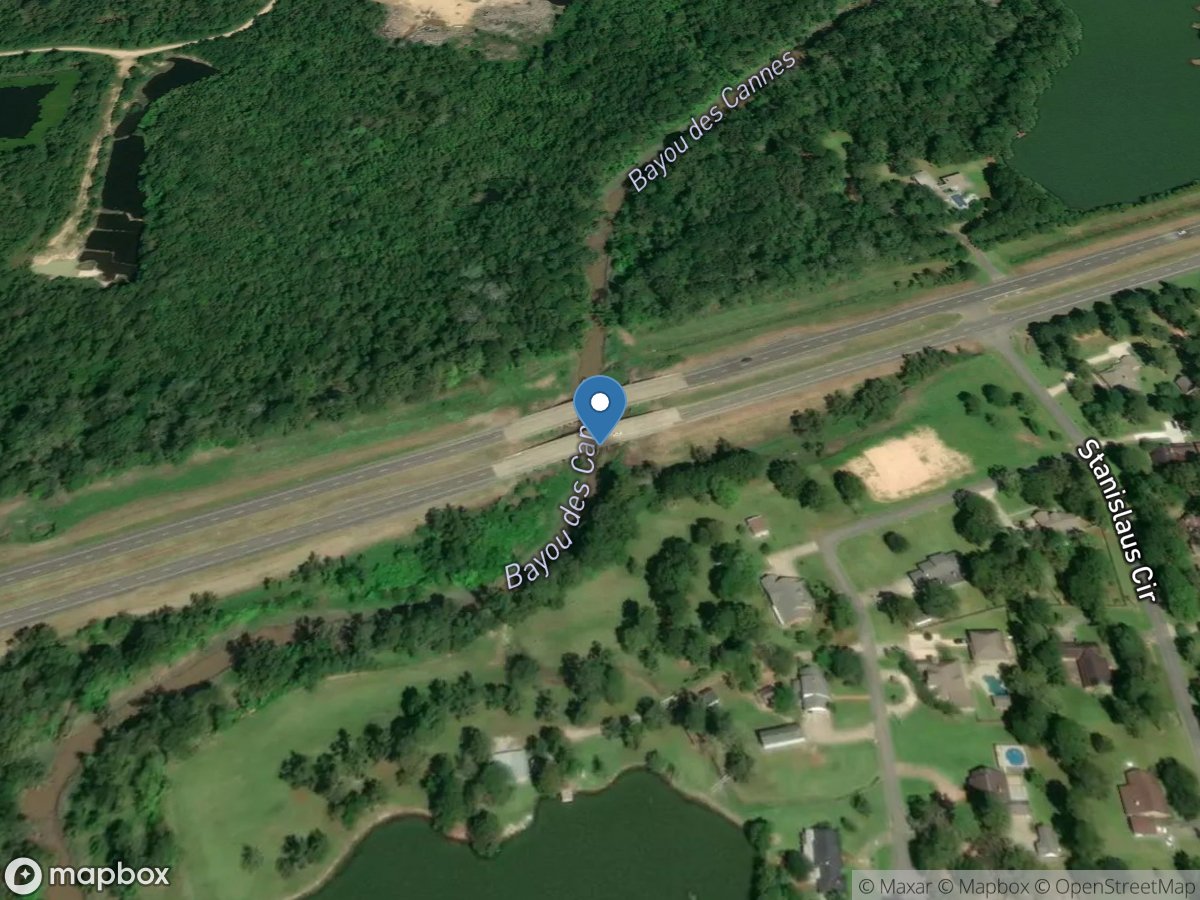 Bayou Des Cannes near Eunice, LA location