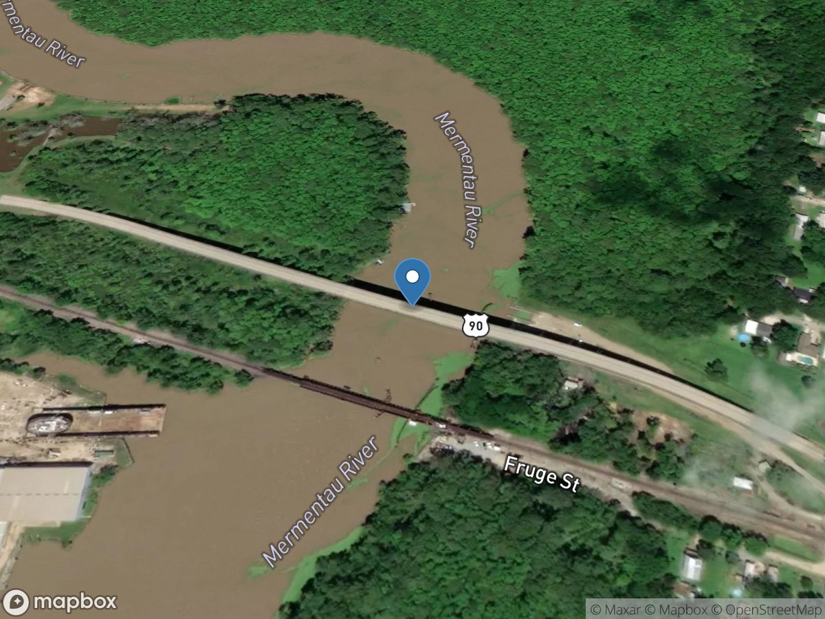 Mermentau River At Mermentau, LA location
