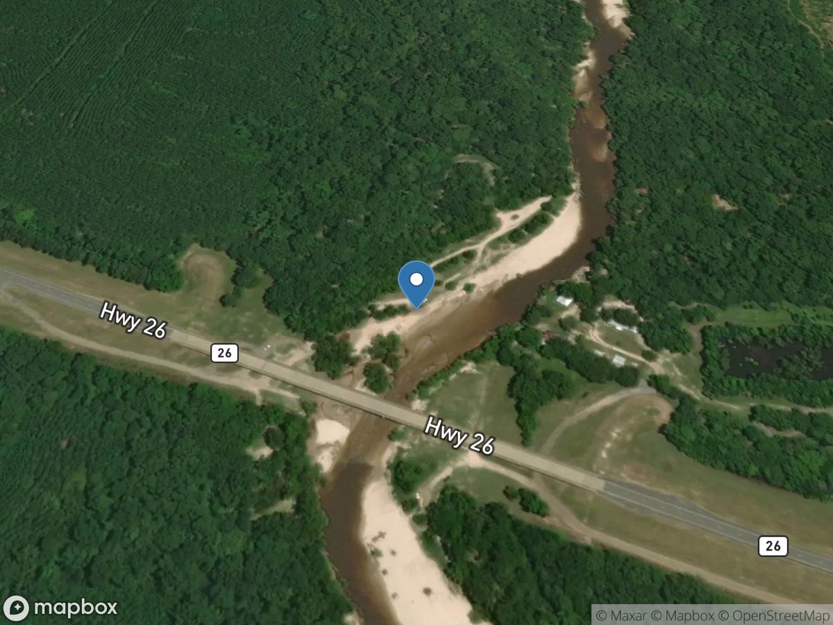 Calcasieu River near Oberlin, LA location