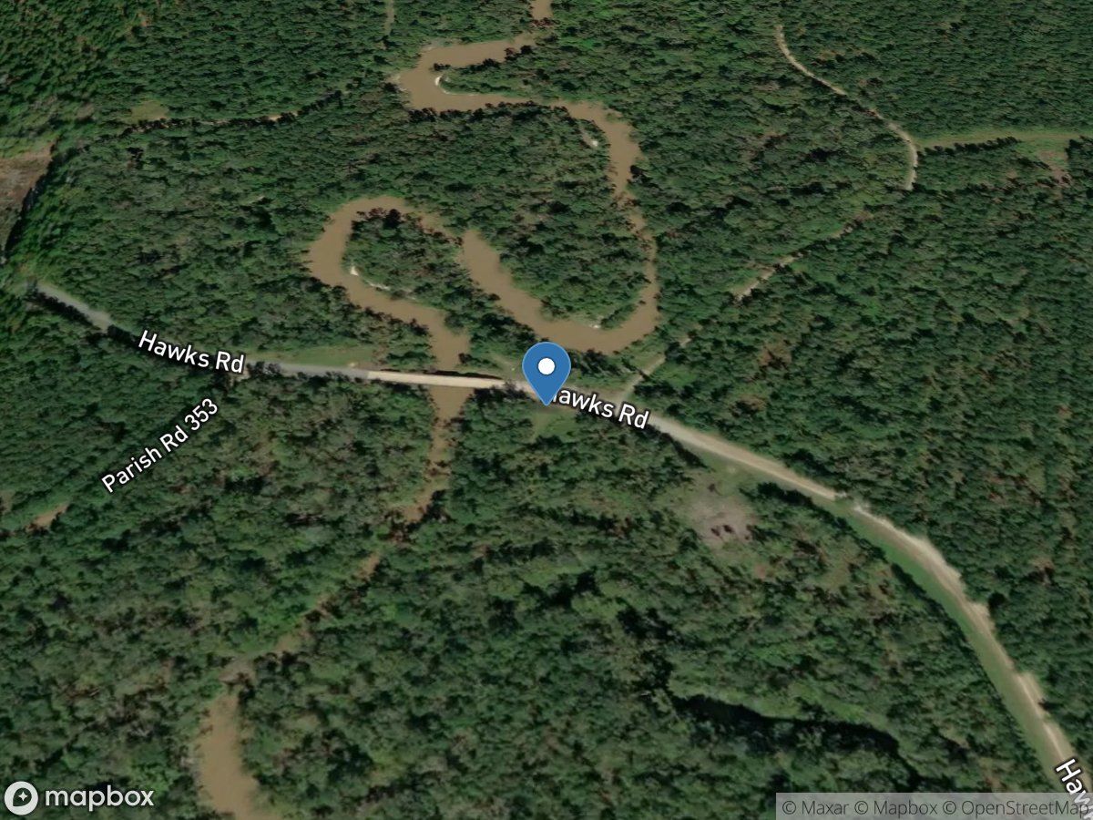 Bayou Anacoco near Rosepine, LA location