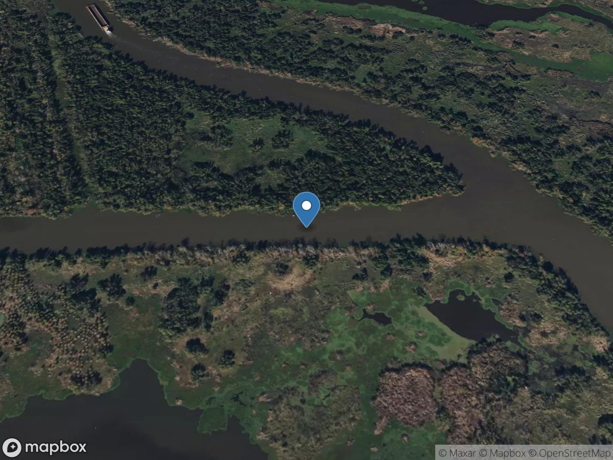 Delacroix Canal near Caernarvon, LA location