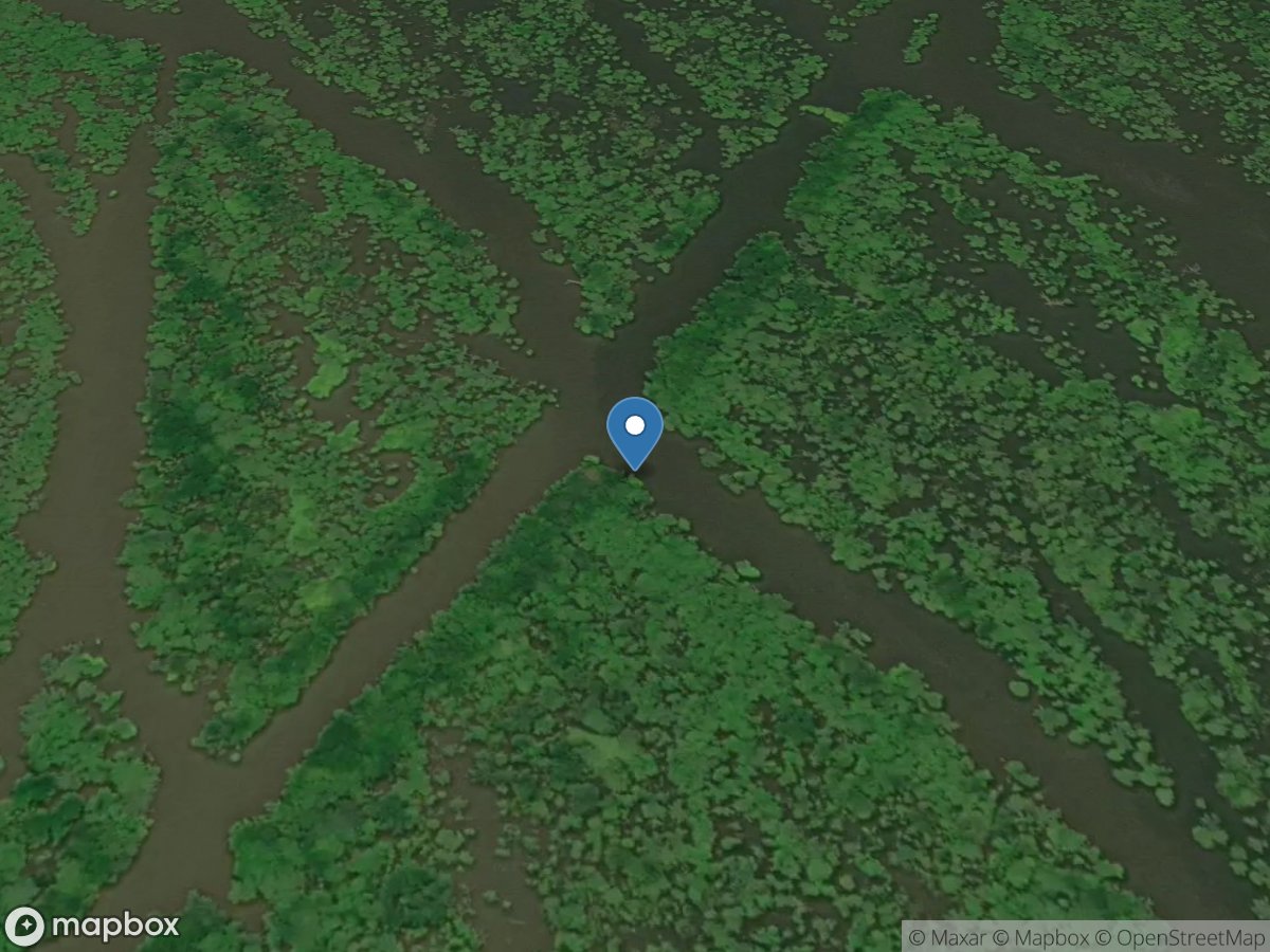 Little Bayou Long North of Duck Lake, LA location