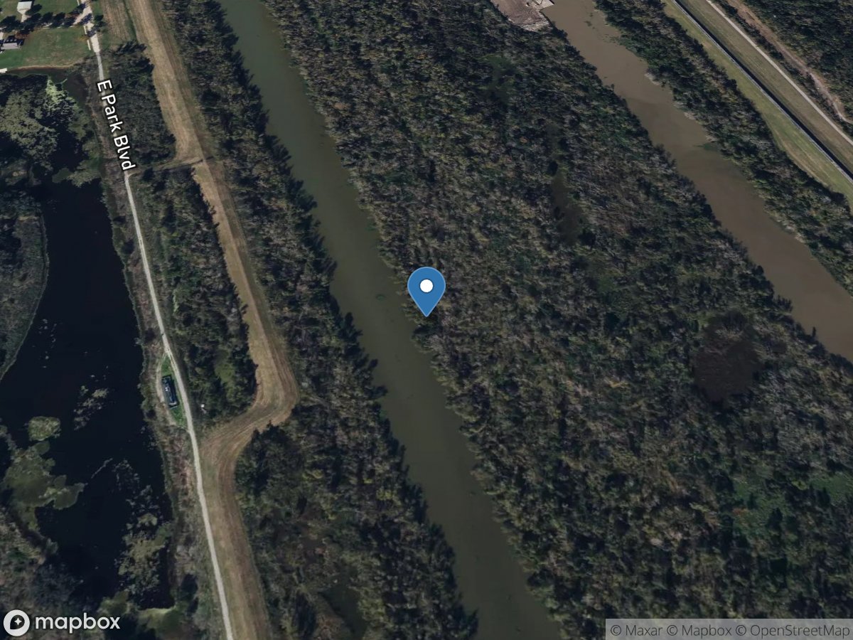 Caernarvon Outfall Channel at Caernarvon, LA location