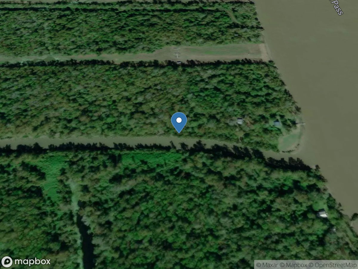 Phillips Canal at Main Chan Northeast of Loreauville, LA location