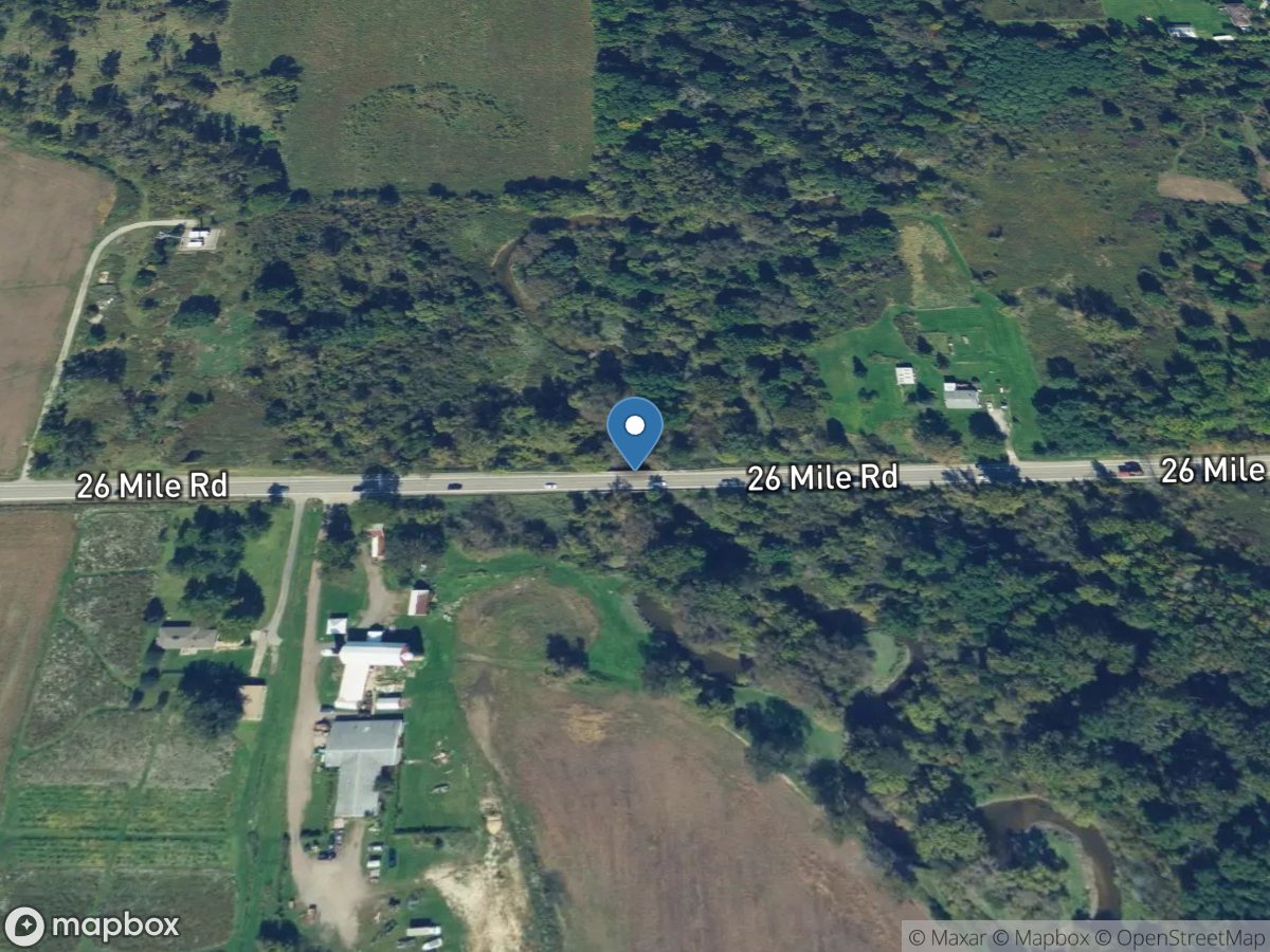 N Branch Clinton River at 26 Mile near Meade, MI location