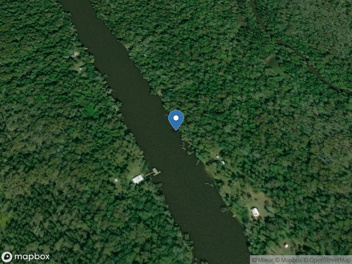 Lake Fausse Pointe Cut ENE of Loreauville, LA location