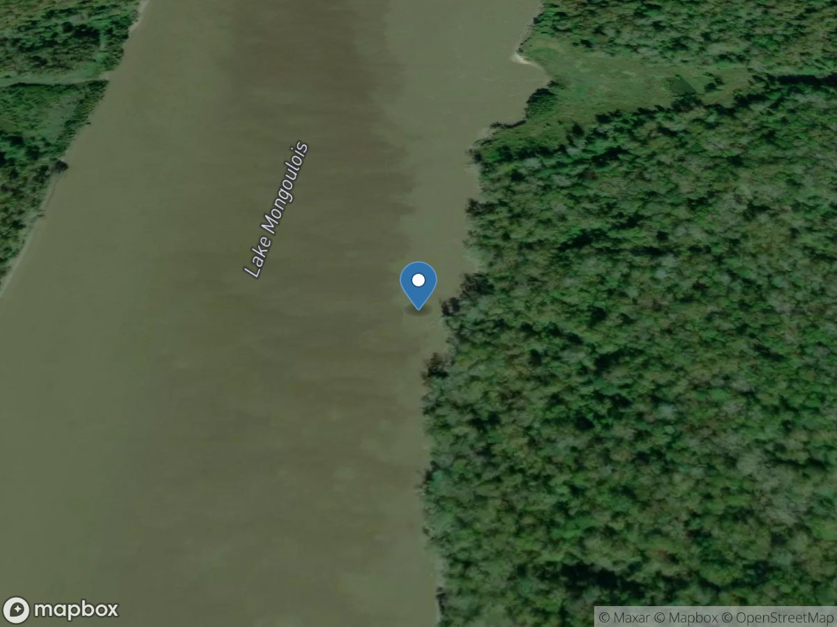 Atchafalaya Main Channel Northeast of Loreauville, LA location