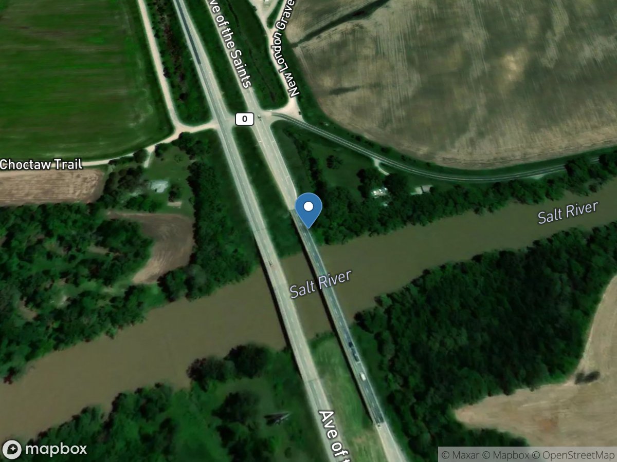 Salt River near New London, MO location