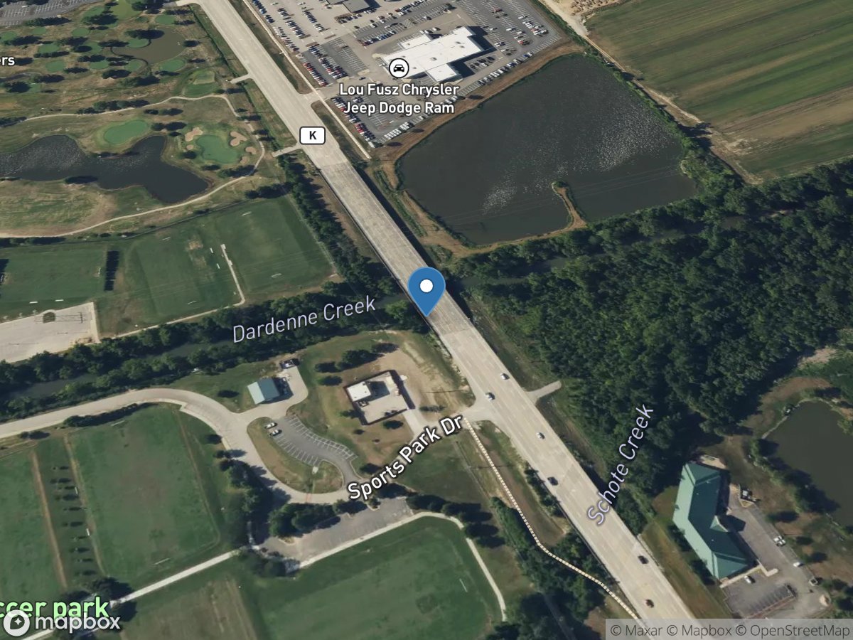 Dardenne Creek at O'Fallon, MO location