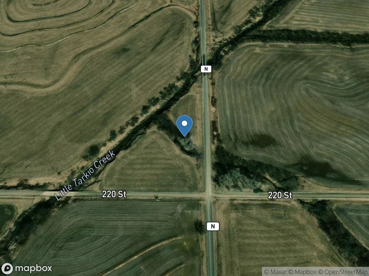 Little Tarkio Creek near Tarkio location