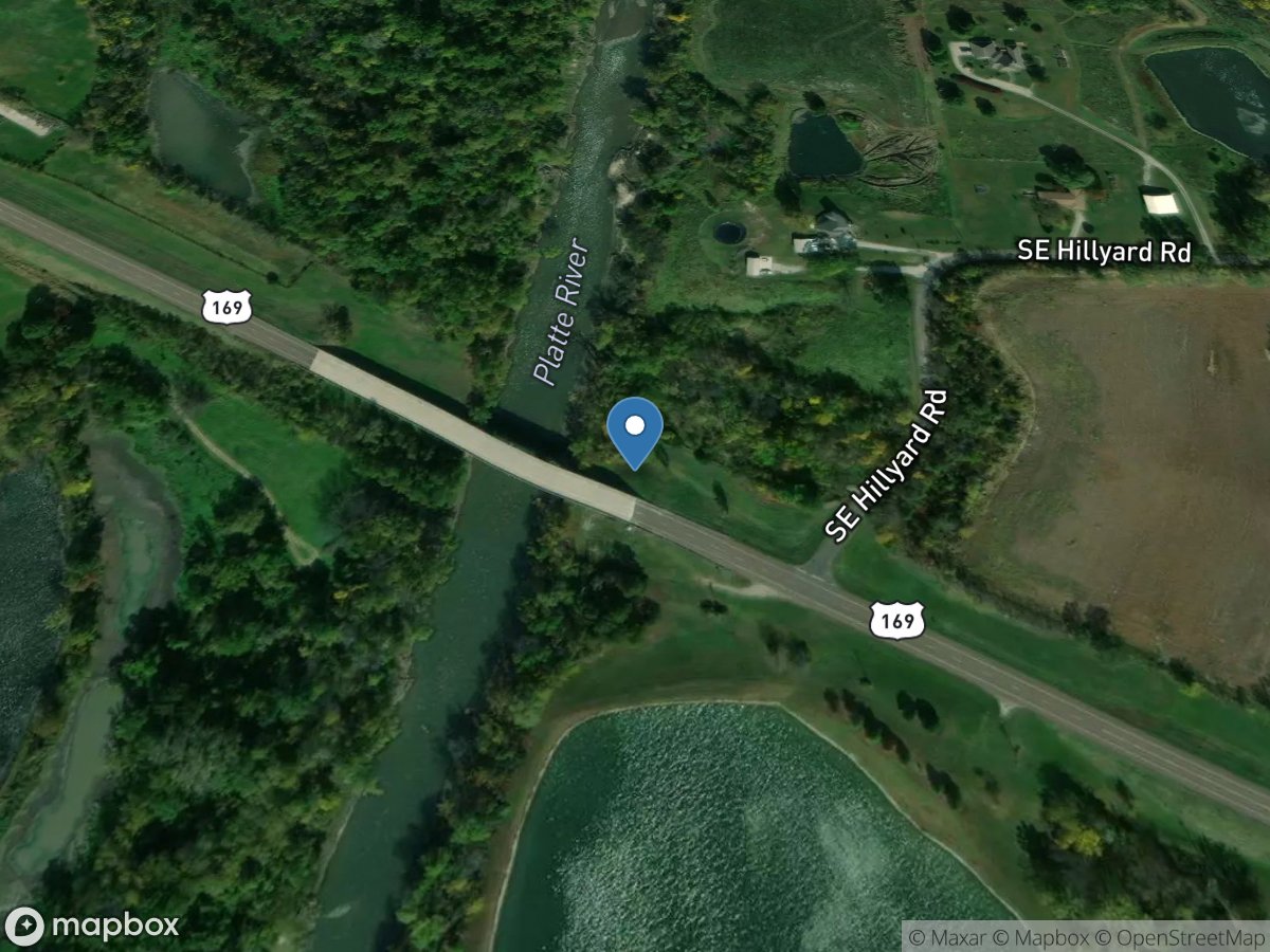 Platte River near Agency, MO location