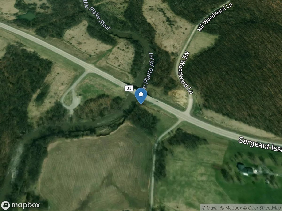 Little Platte River near Plattsburg, MO location