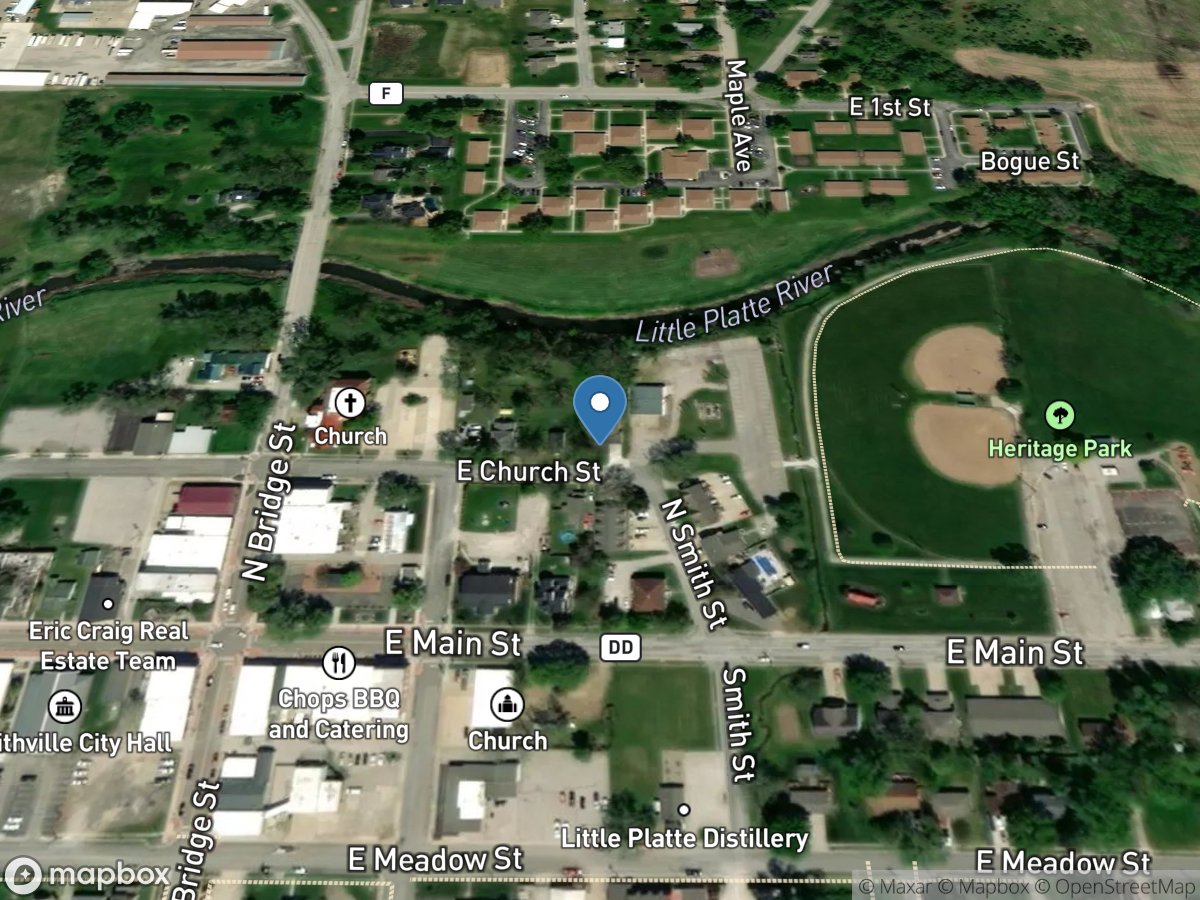 Little Platte River at Smithville, MO location