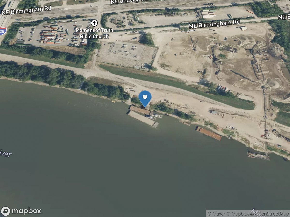 Missouri River at Randolph, MO location