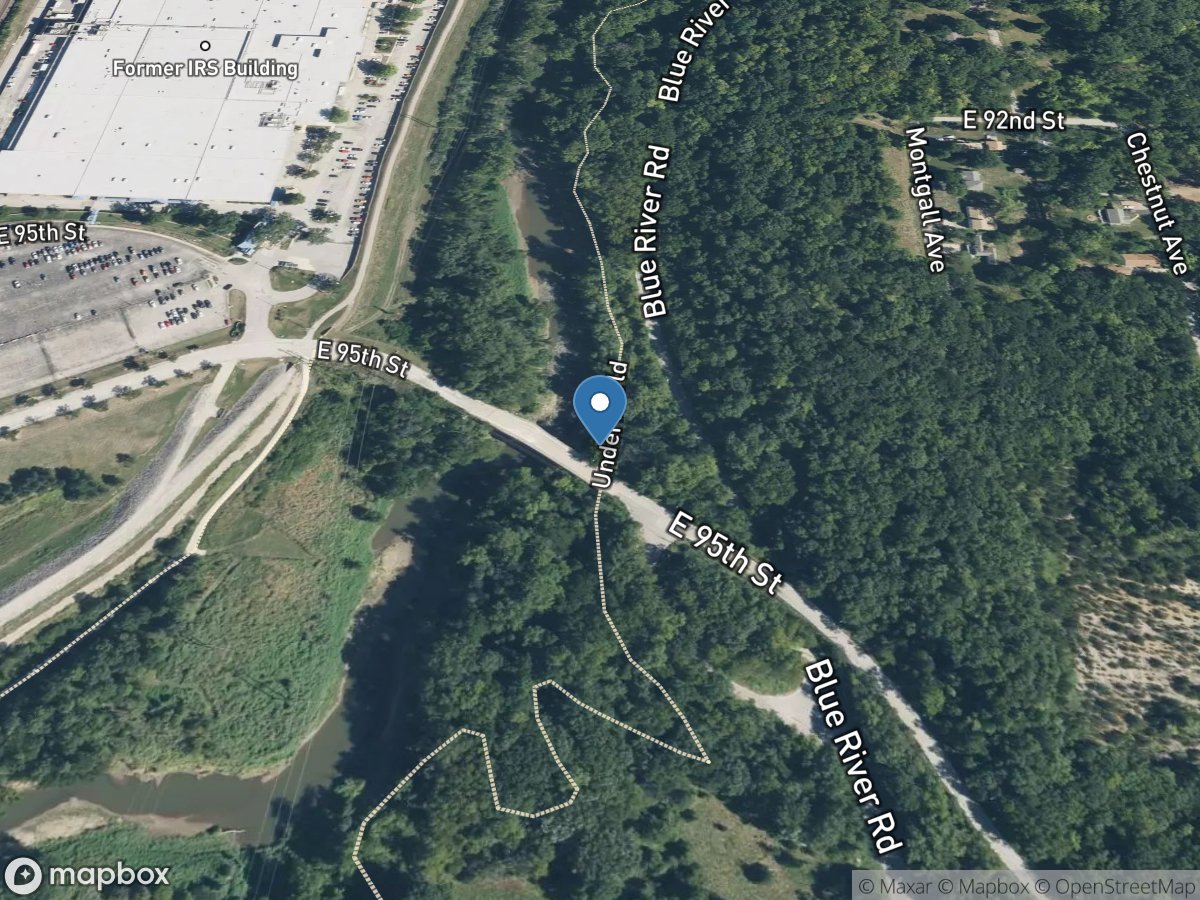 Blue River at Kansas City, MO location