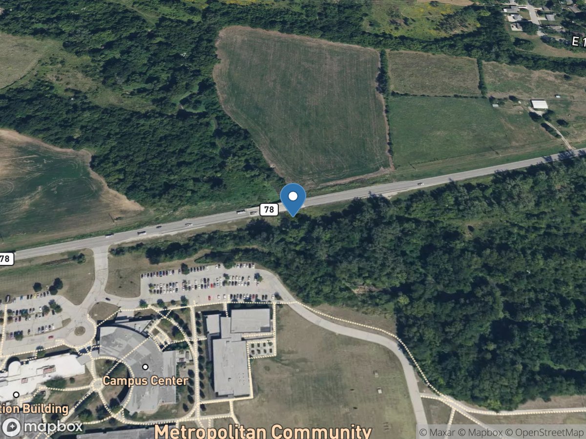 Spring Branch Creek at Holke Road in Independence, MO location