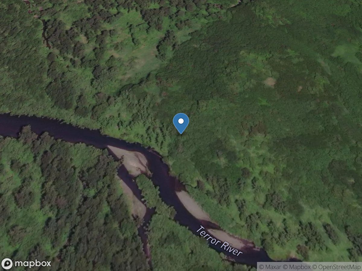 Terror River at Mouth near Kodiak AK location