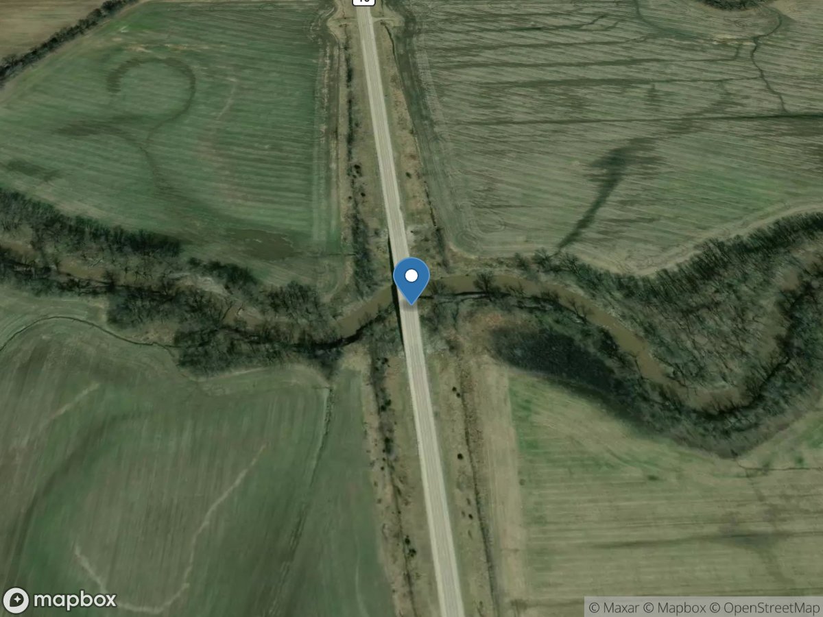 Crooked River near Richmond, MO location