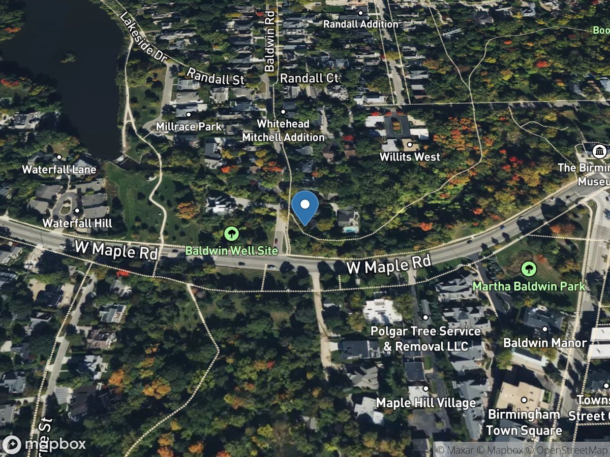 River Rouge at Birmingham, MI location